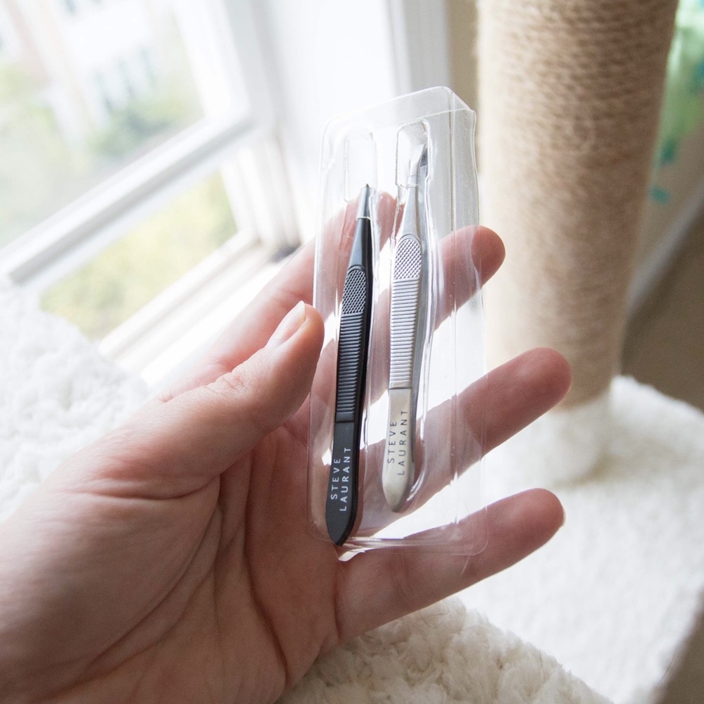 Steve Laurent duo tweezer set NWT